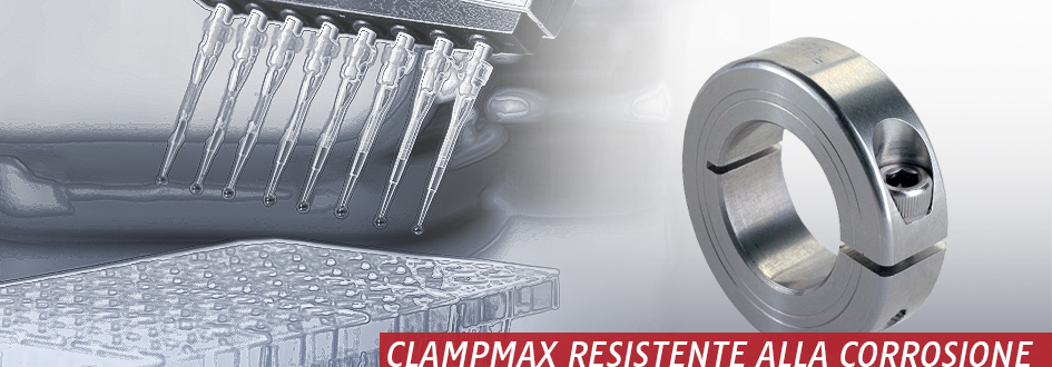 Anello di bloccaggio inox Clampmax - Orbit Antriebstechnik